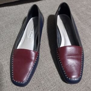 Carriage Court Atlanta Loafers Flats US 7M  leather penny casual slip on shoes